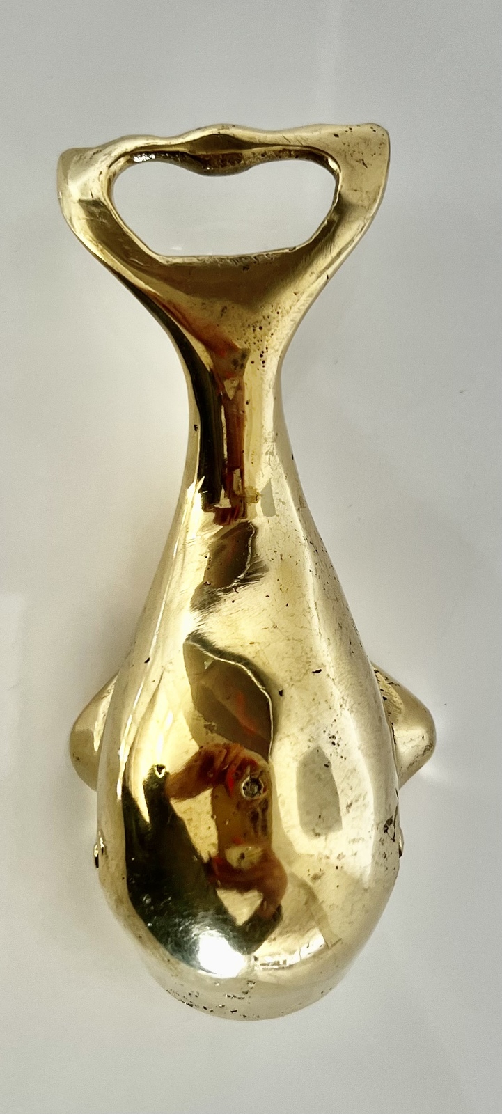 Brass Whale Bottle Opener