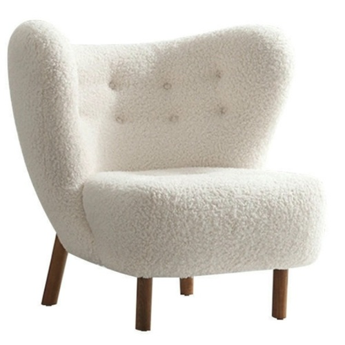 Ava Boucle Accent Chair