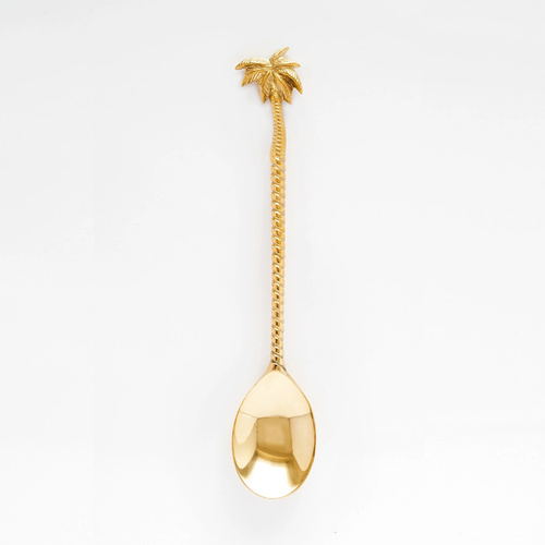 Brass Palm Tree Spoon - Large