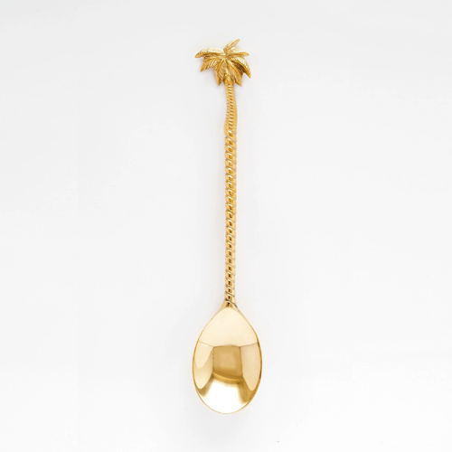 Brass Palm Tree Spoon - Large