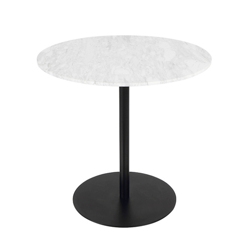 The Anna Round Faux Marble Dining Table