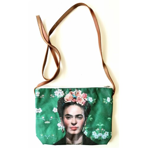 Frida Kahlo Floral Printed Floral Bag