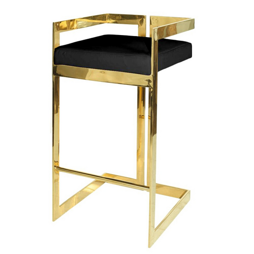 Ritz Bar Stool - Black 