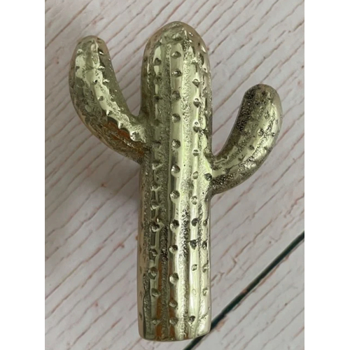 Brass Cactus Knob 