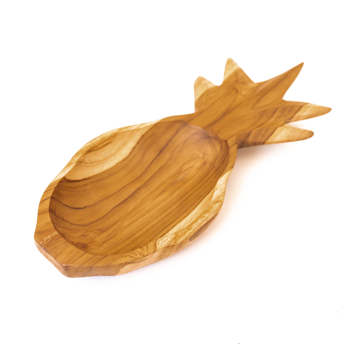 Pineapple Teak Bowl - Large