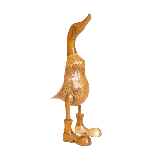 Louie The Hand Carved Duck - Medium