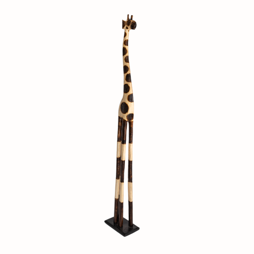Jeffrey The Wooden Giraffe - Small