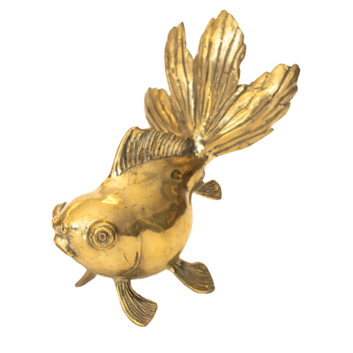 Fan Tail Brass Fish
