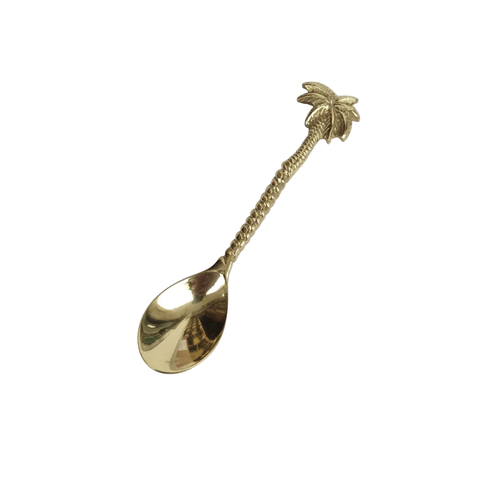 Brass Palm Tree Spoon