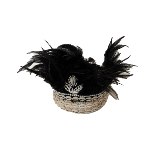 Feather & Shell Crown