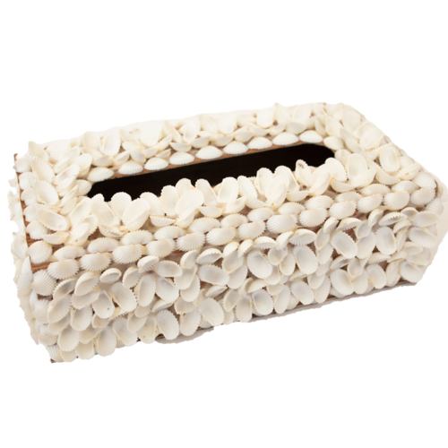 Shell Tissue Box Cover
