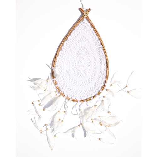Tear Drop Feather Dream Catcher