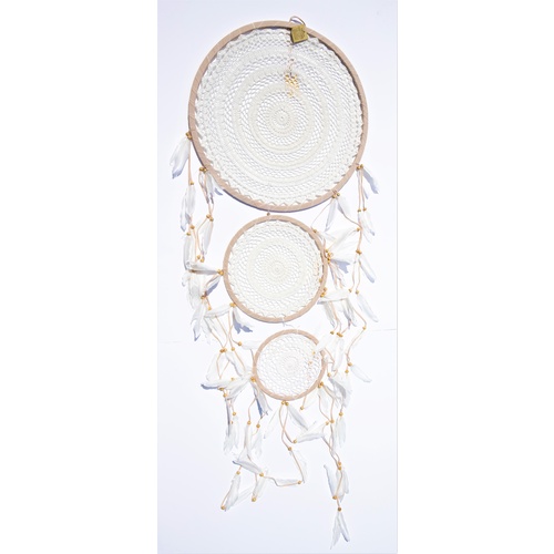 White Angel Dream Catcher 