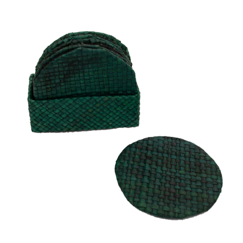 Pandan Woven Round Coaster
