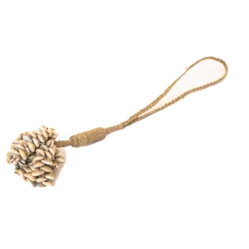 Hanging Tassel With Cluster of Cowrie Shells 