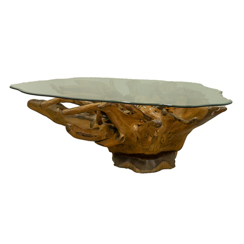Solid Teak Root Ball Dining Table