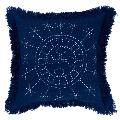 The Blue Navy Amara Berber - 55 x 55 cm 