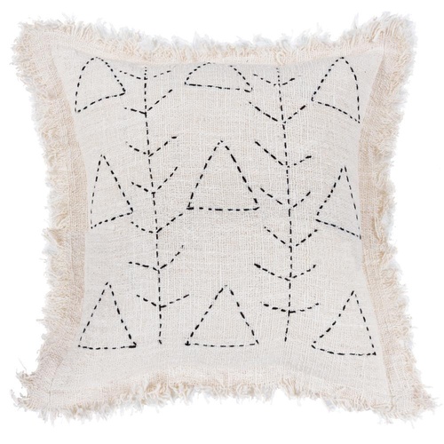 Natural Amara Omo Square Cushion