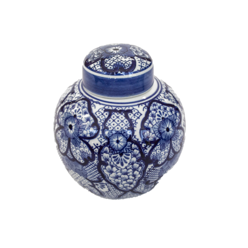 Azaleas Globe Temple Ginger Jar