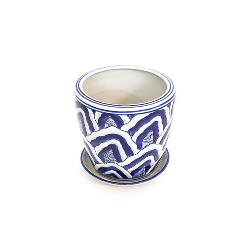 Japanese Wave Pot Planter - Small