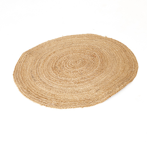 Natural Jute Hand Woven Round Rug