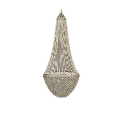 Lux White Shell Chandelier