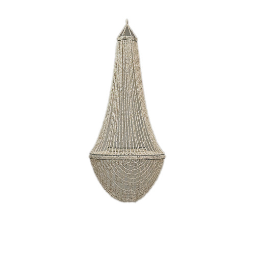 Lux White Shell Chandelier