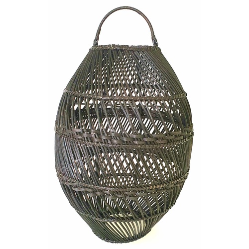 Black Rattan Small Light Shade