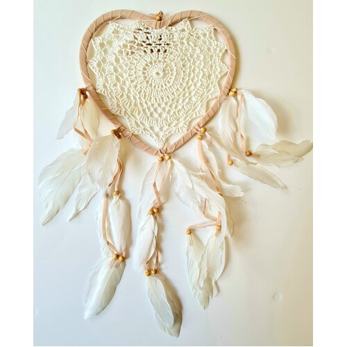 Heart of Dreams Natural Dream Catcher - Large