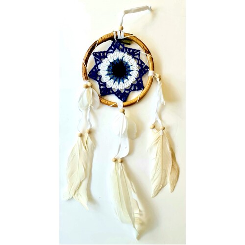 Evil Eye Round Dream Catcher - Small