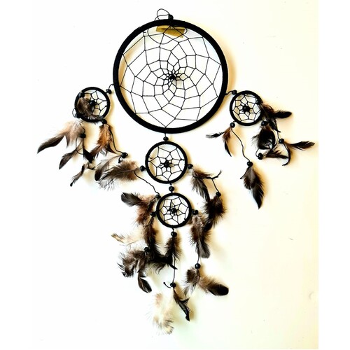 Brown & Black Dream Catcher