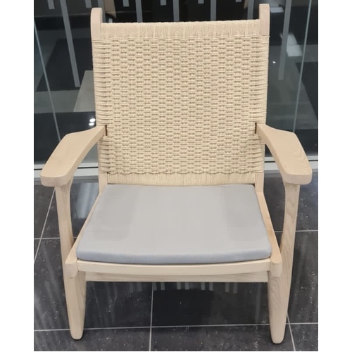 Danish Ashwood Lounge Chair
