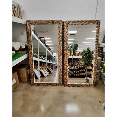 Any Style Teak Ornate or Cut Branch Rustic large Mirror - Extra Large - Bris Warehouse Pick Up Only