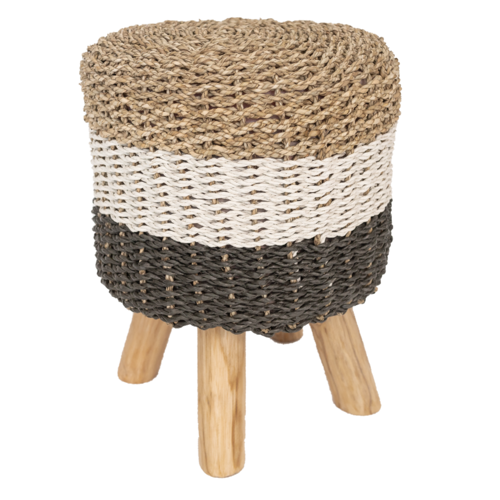 Seagrass Ottoman/ Stool 