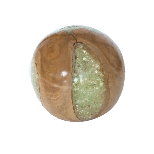 Timber and Resin Spheres