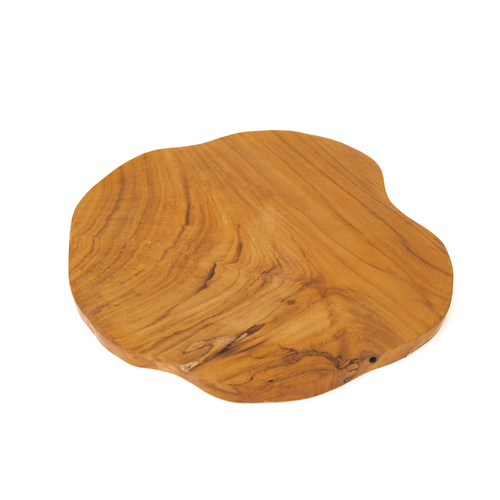 Teak Cheese Platter Medium