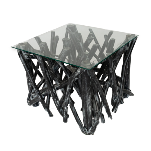 Wild Teak Branch Side Table