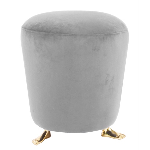 The Foot Stool/ Ottoman - Grey