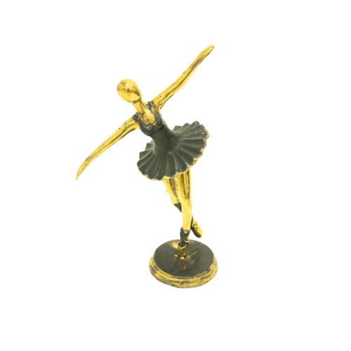 Dancing Ballerina Figurine - Black