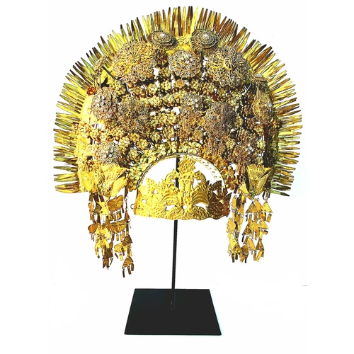 Suntiang: Traditional Indonesian Sumatra Wedding Crown - Rare