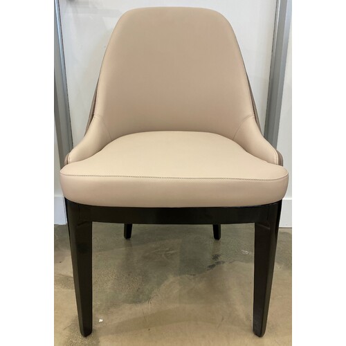 Bella Patterned Leather Luxury Dining Chair