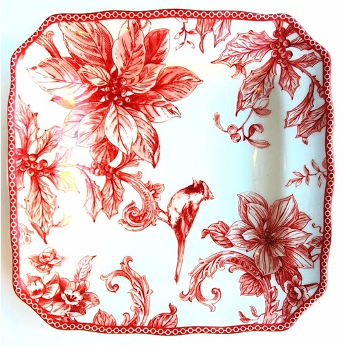 Floral & Bird Side Plate