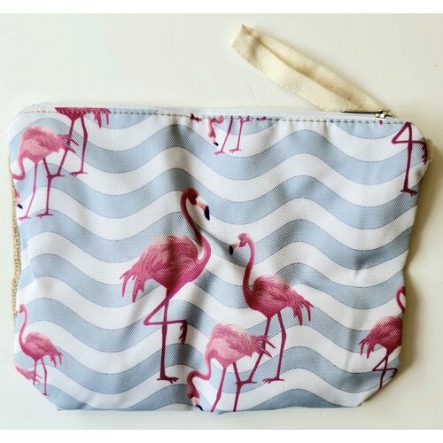 Pink Flamingo Pouch