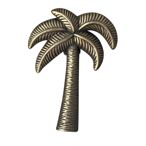 Brass Palm Tree Door Knocker