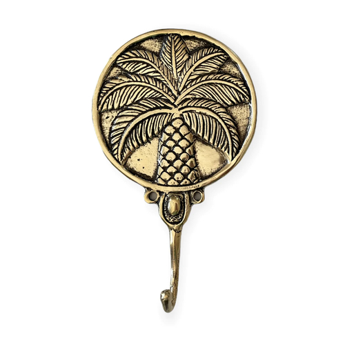 Brass Round Palm Hook