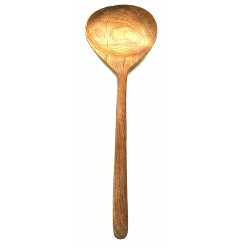 Teak Hand Carved Wooden Cooking Spoon