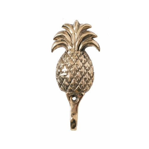 Brass Pineapple Wall Hook